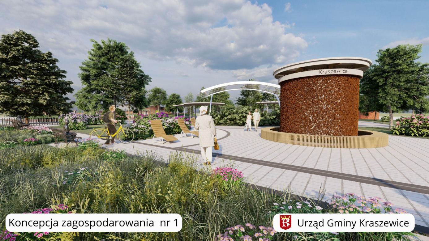 Co powinno powstać w centrum Kraszewic? Gmina zbiera opinie mieszkańców