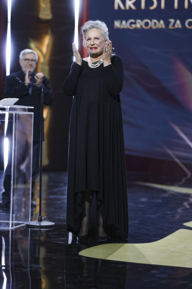 Magda Zawadzka, Anna Seniuk, Krystyna Janda na gali Orłów 2026