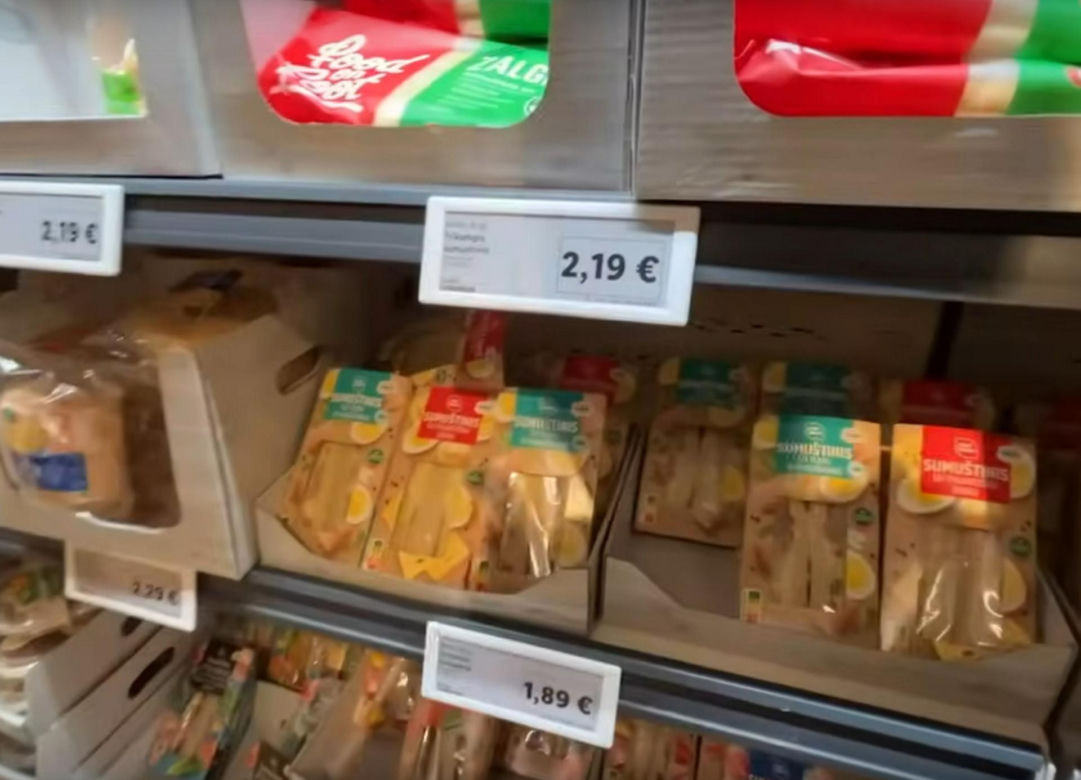 tak wygląda Lidl w Kownie