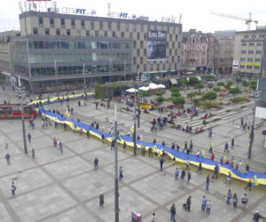 Obrazki z marszu górnośląskich autonomistów