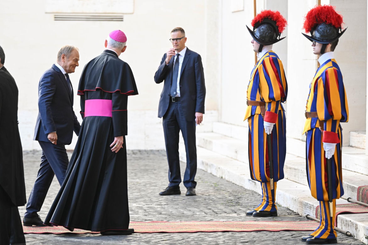 Donald Tusk u papieża Leona XIV