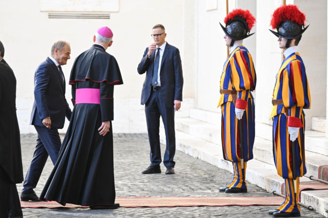 Donald Tusk u papieża Leona XIV