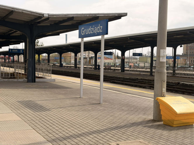 Dworzec kolejowy w Grudziądzu czeka na remont