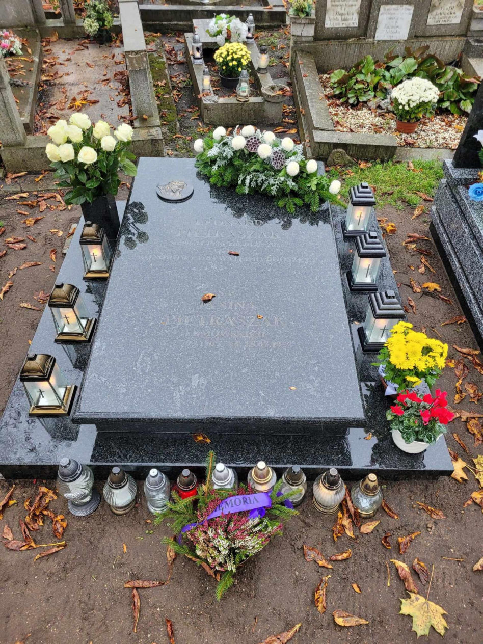 Grób Leonarda Pietraszaka
