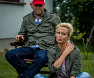 Tomasz Kalita z partnerką