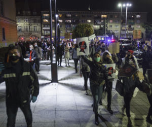 Protesty we Toruniu