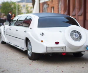 Lincoln Town Car Excalibur - limuzyna ślubna Lewandowskiego