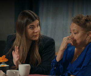 Barwy szczęścia odc. 3371. Lucyna (Grażyna Zielińska), Agata (Natalia Zambrzycka)