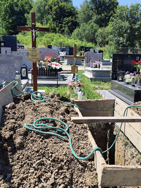 Tragedia w Starej Wsi. Pogrzeb Justyny i Zbigniewa