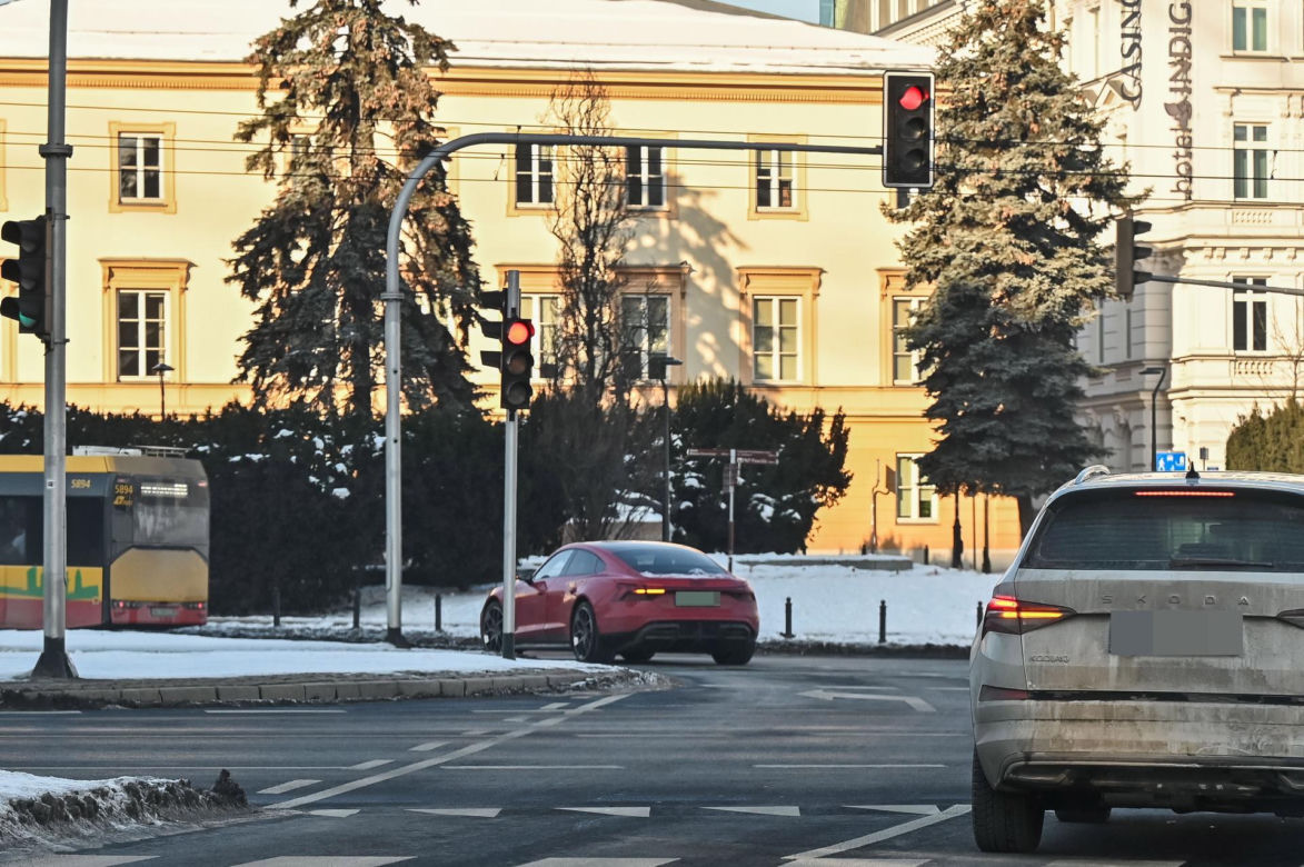 Edyta Herbuś nie zauważyła świateł ?!