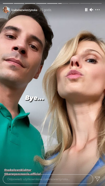 Barwy szczęścia. Iwona (Izabela Zwierzyńska), Tomasz Kępski (Jakub Sokołowski)