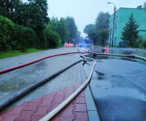 Skutki burz na Śląsku. Zalane ulice, stadion pod wodą! [ZDJĘCIA]
