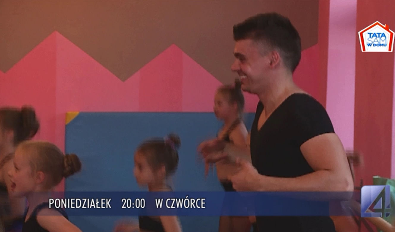 Tomasz Niecik tańczy balet