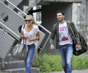 Agnieszka Kaczorowska i Rafał Maślak