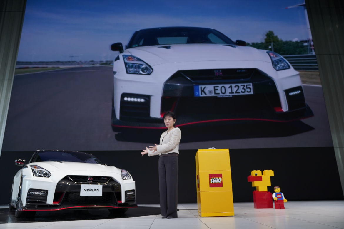 Nissan GT-R NISMO z klocków LEGO