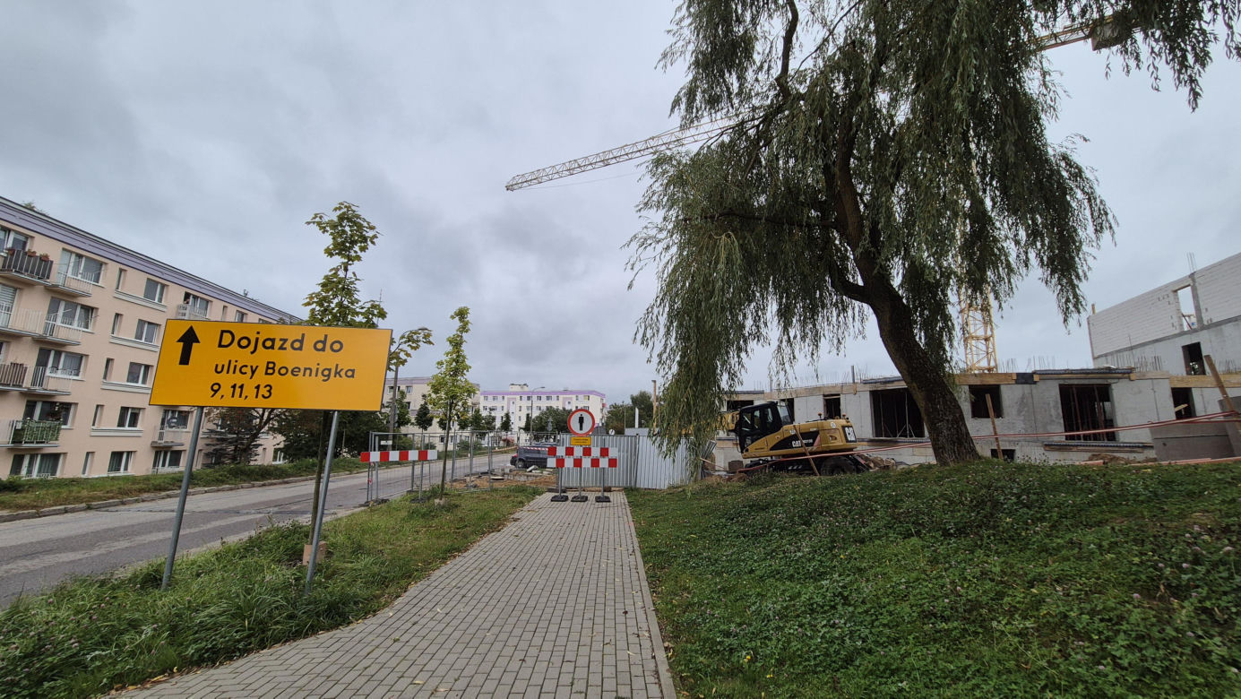 Dawniej był tam popularny market. Teraz to miejsce wypełni nowy blok