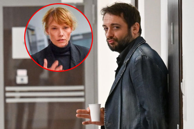 Rozwód Gąsiorowskiej i Żurawskiego w toku! Aktor czekał pod salą z kubkiem w ręku