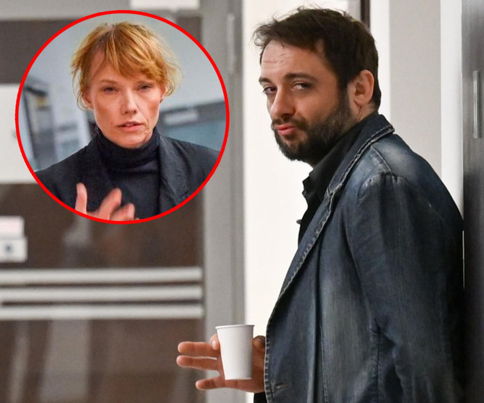 Rozwód Gąsiorowskiej i Żurawskiego w toku! Aktor czekał pod salą z kubkiem w ręku