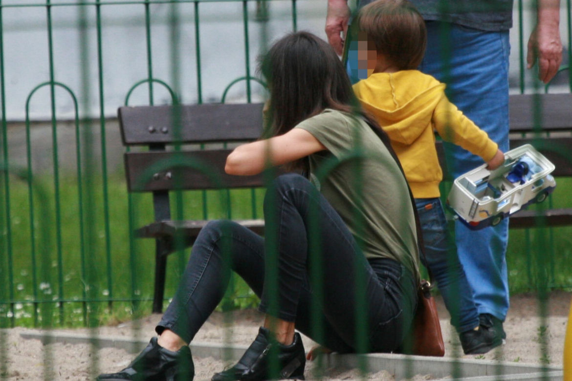 40. urodziny Marta Kaczyńska spędziła na placu zabaw