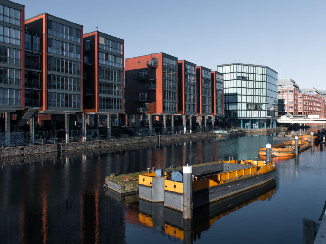 HafenCity i Speicherstadt w Hamburgu