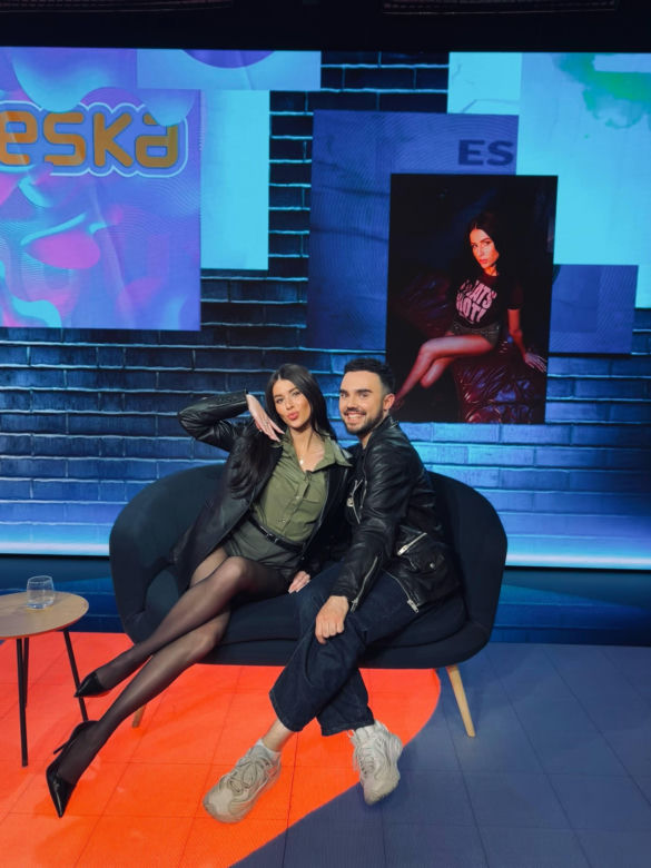 Roksana Węgiel w Radiu ESKA
