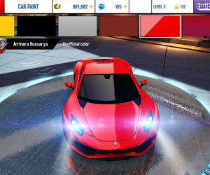 Arrinera Hussarya w grze Asphalt 8: Airborne