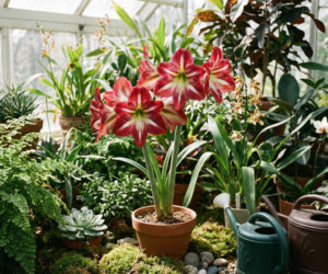 Zrób tak z hippeastrum, a zakwitnie ponownie w tydzień. Zapomnij o standardowym okresie spoczynku