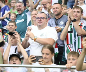 Legia Warszawa - Zagłębie Lubin: Zdjęcia kibiców