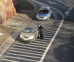 Wzmożne kontrole na moście Poniatowskiego
