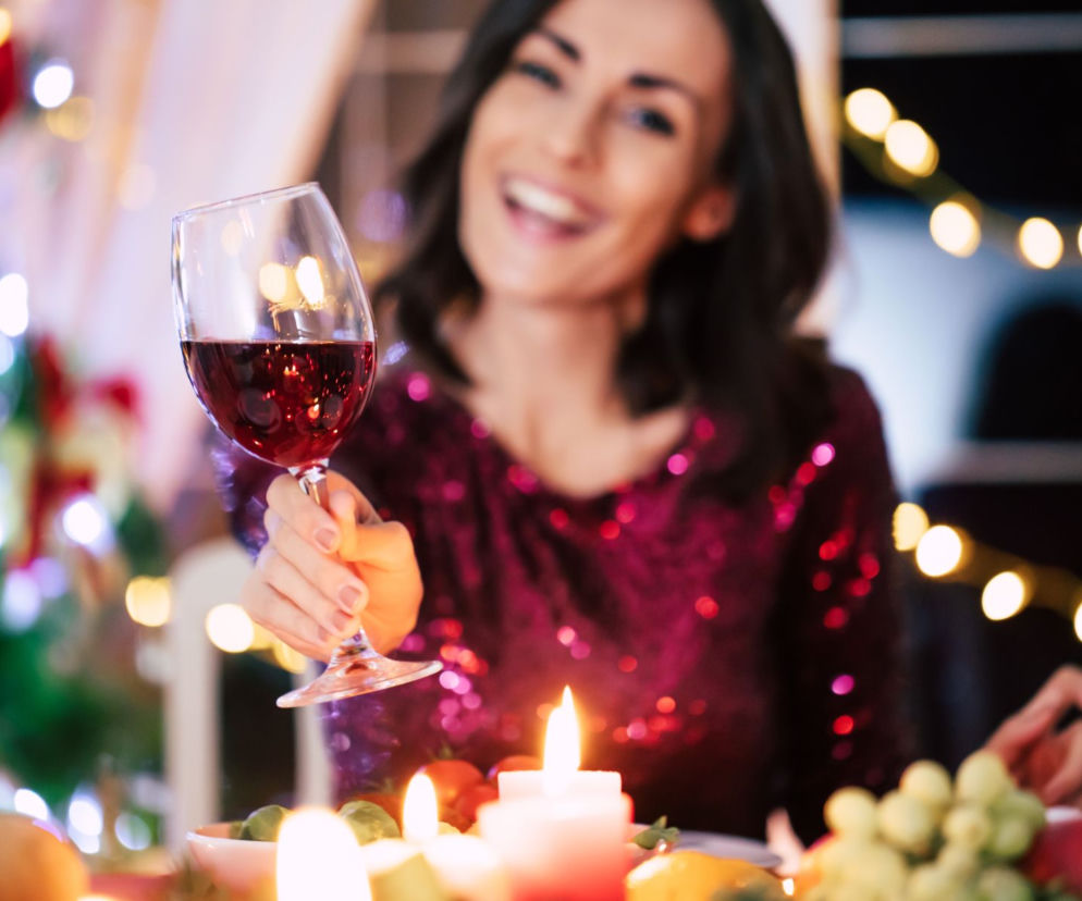 Wino na wigilię