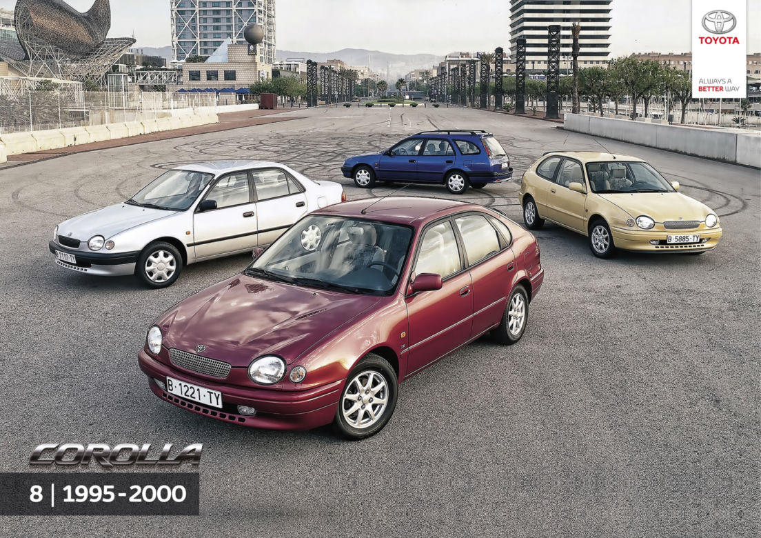 Toyota Corolla - 8 generacja (1995-2000)