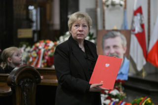 Alaksandr Milinkiewicz spoczął na warszawskich Powązkach