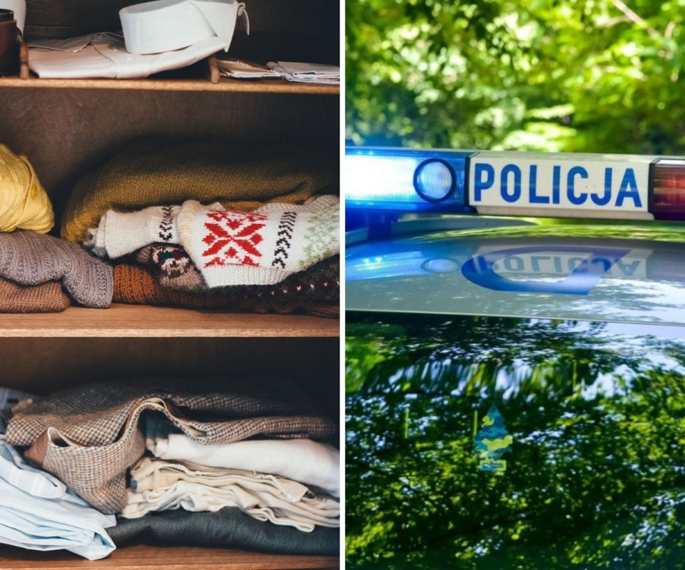 Ulan-Majorat: Schował się przed policją... do szafy. Jak to musiało wyglądać!