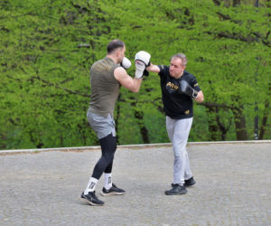 Łukasz Mejza uczył boksu pod chmurką Przemysława Czarneckiego
