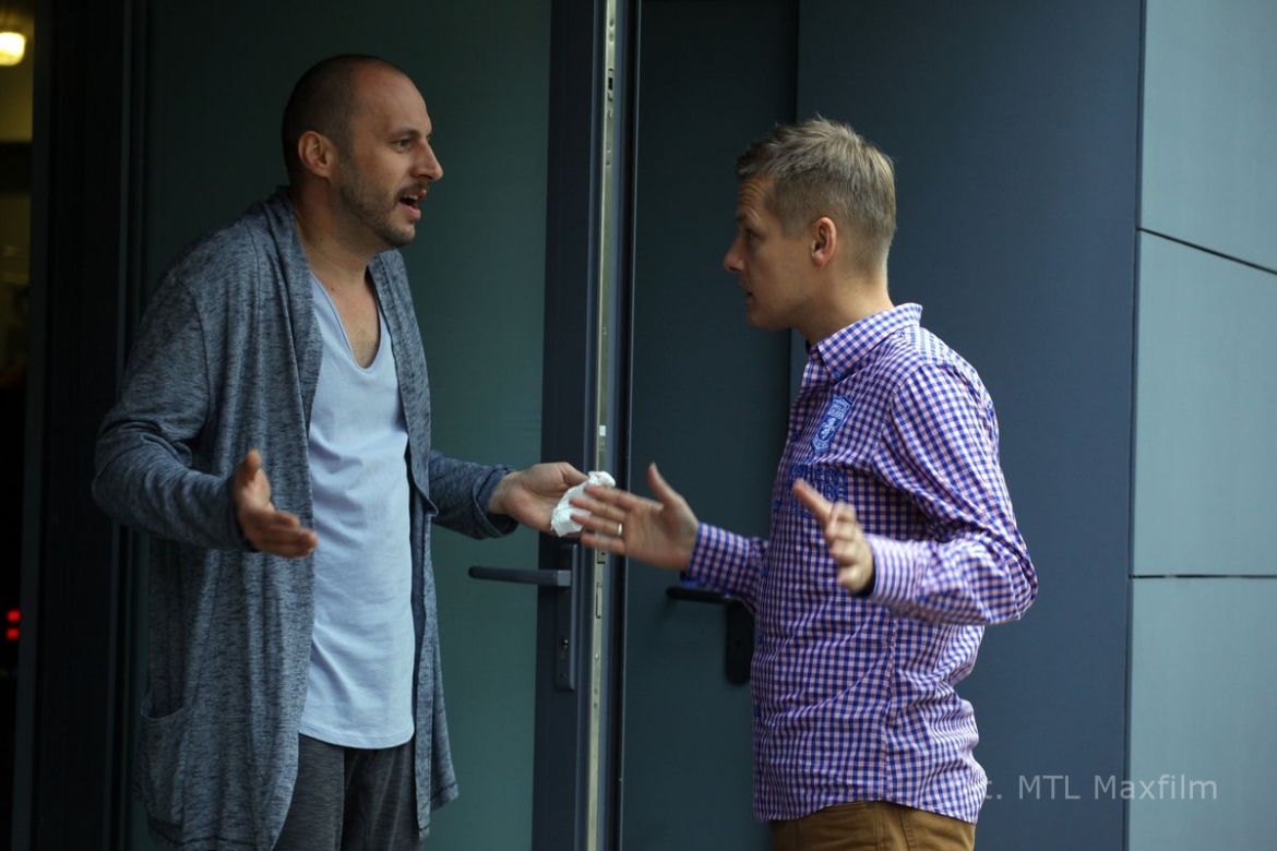 ''M jak miłość'' 1033 Piotrek (Marcin Mroczek) Robert (Tomasz Borkowski)