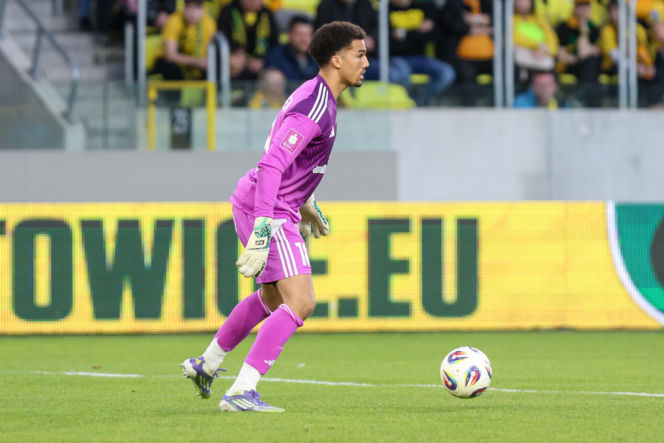 GKS Katowice - Lechia Gdańsk: Zdjęcia kibiców i zawodników z meczu 25. kolejki PKO BP Ekstraklasy