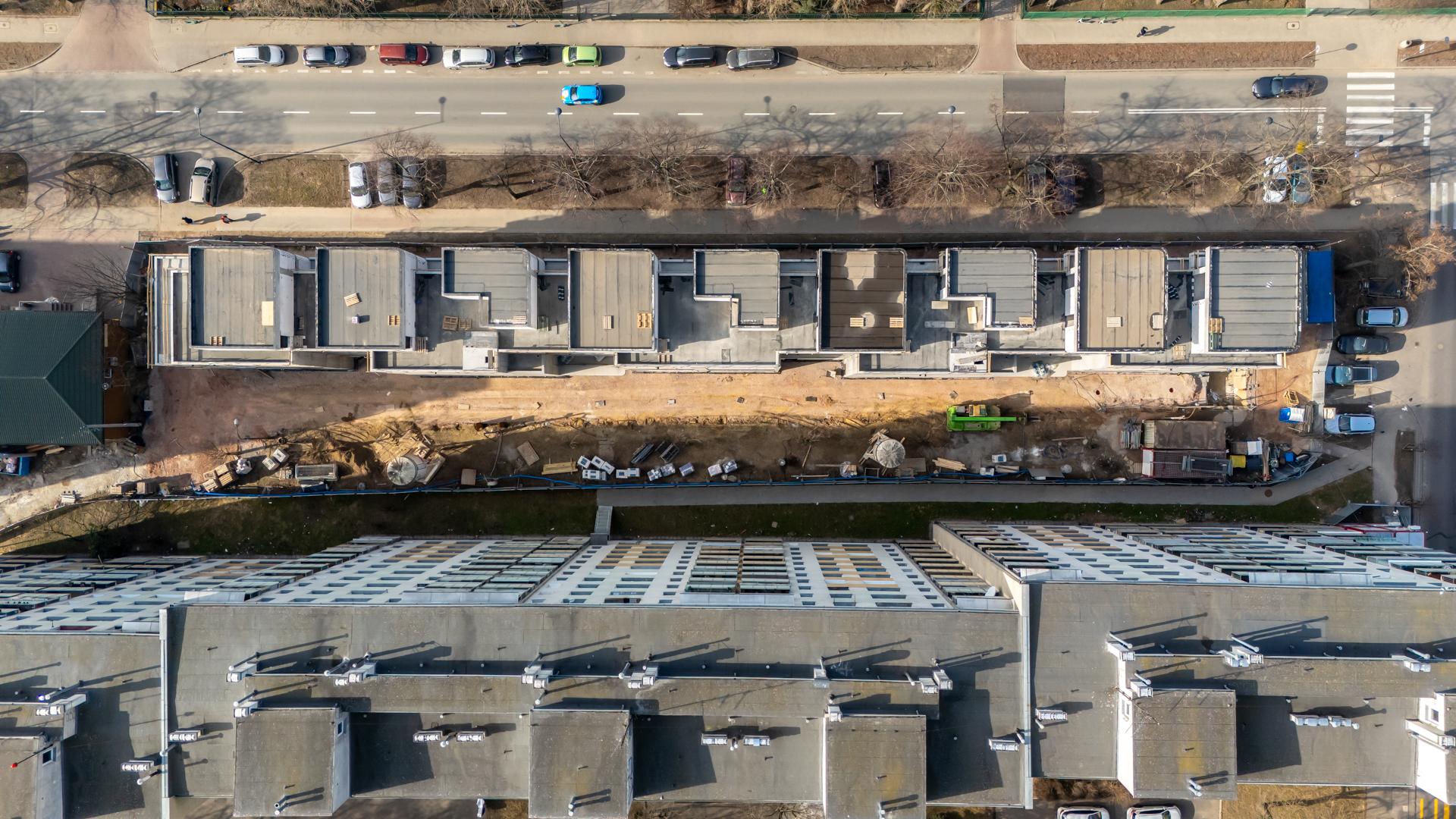 Wola Księcia Janusza w Warszawie w budowie