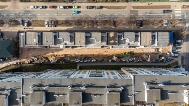 Wola Księcia Janusza w Warszawie w budowie