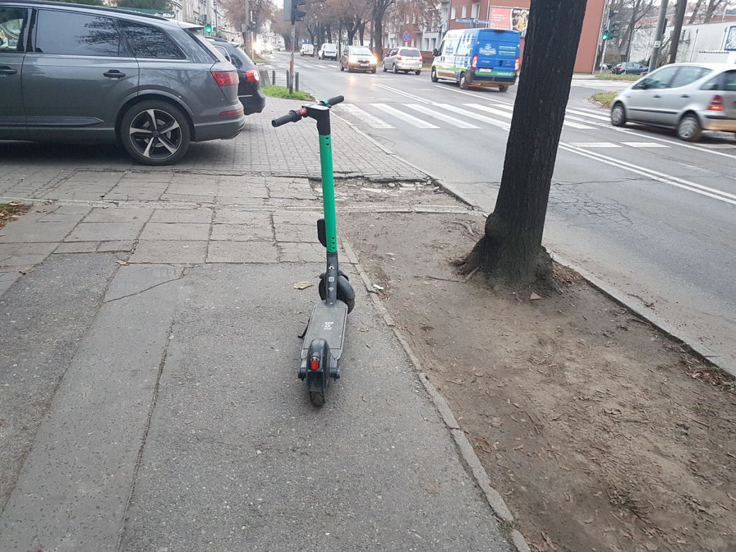 Gorzów: hulajnoga