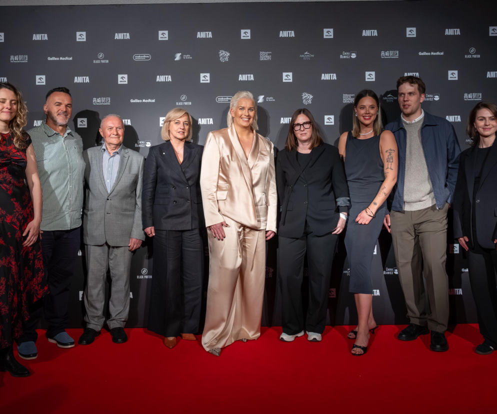 Anita Włodarczyk i goście na premierze filmu Anita. O dacie emisji dokumentu w telewizji przeczytasz na Eska.