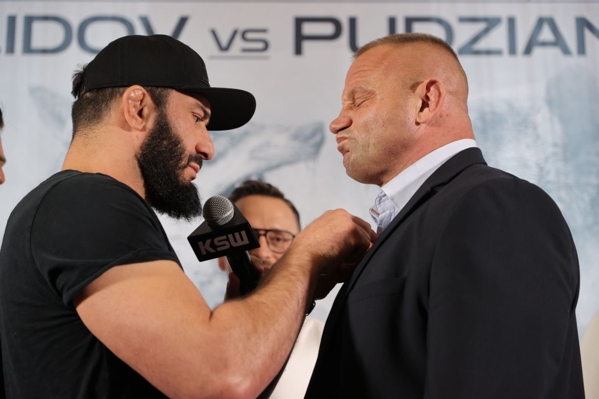 Mamed Khalidov. Mariusz Pudzianowski
