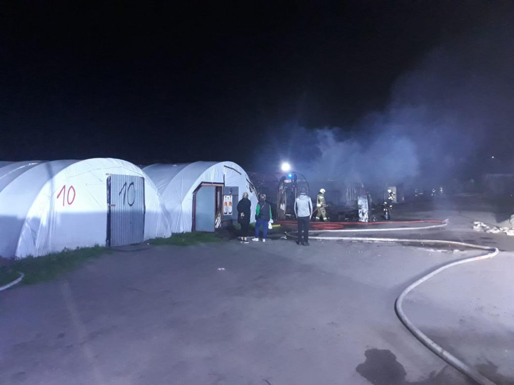To prawdodpobnie było podpalenie. Trwa ustalanie przyczyn pożaru w Czaczu