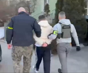 Zatrzymanie groźnego przestępcy w Łodzi