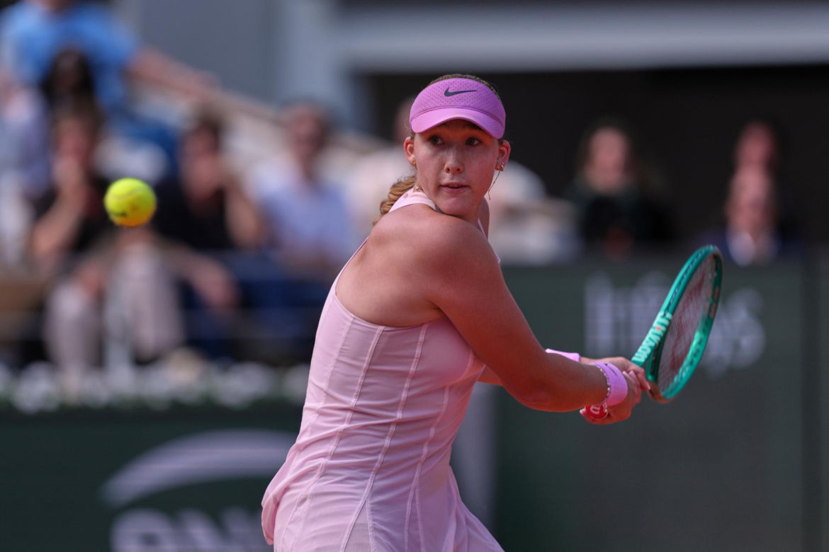 Chwalińska - Andriejewa, finał Roland Garros