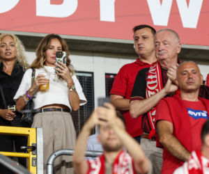 Widzew Łódź - Lech Poznań: Zdjęcia kibiców z meczu 6. kolejki PKO BP Ekstraklasy