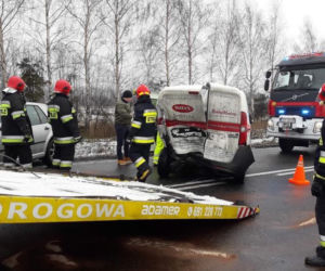 Groźny wypadek na DK 25 pod Bydgoszczą! Cztery osoby trafiły do szpitala! [ZDJĘCIA]