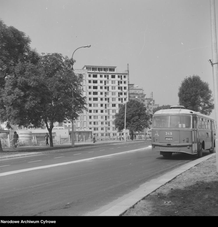 Budowa "Osiedla Młodych" przy ul. Zwycięstwa, 1973 rok