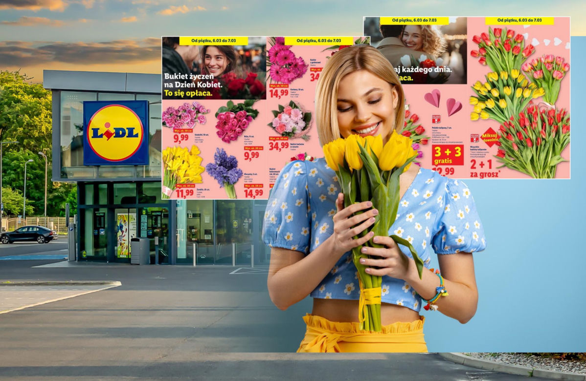 Dzień Kobiet w Lidlu