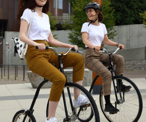 Wystawa rowerów w Centrum Nauki Kopernik w Warszawie