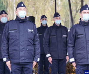 Nowi policjanci na Warmii i Mazurach. Ślubowało 45 funkcjonariuszy [ZDJĘCIA]
